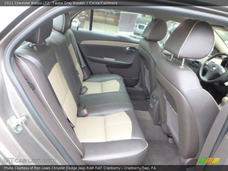 Taupe Gray Metallic / Cocoa/Cashmere 2011 Chevrolet Malibu LTZ