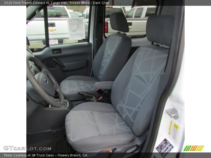 Frozen White / Dark Gray 2010 Ford Transit Connect XL Cargo Van