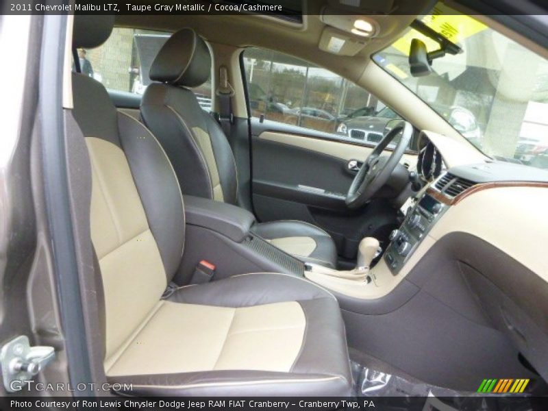 Taupe Gray Metallic / Cocoa/Cashmere 2011 Chevrolet Malibu LTZ
