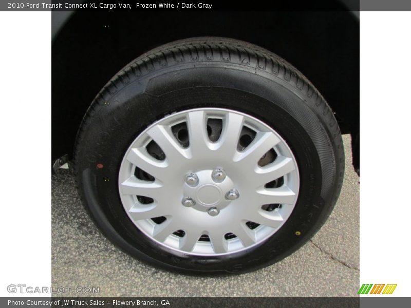 Frozen White / Dark Gray 2010 Ford Transit Connect XL Cargo Van