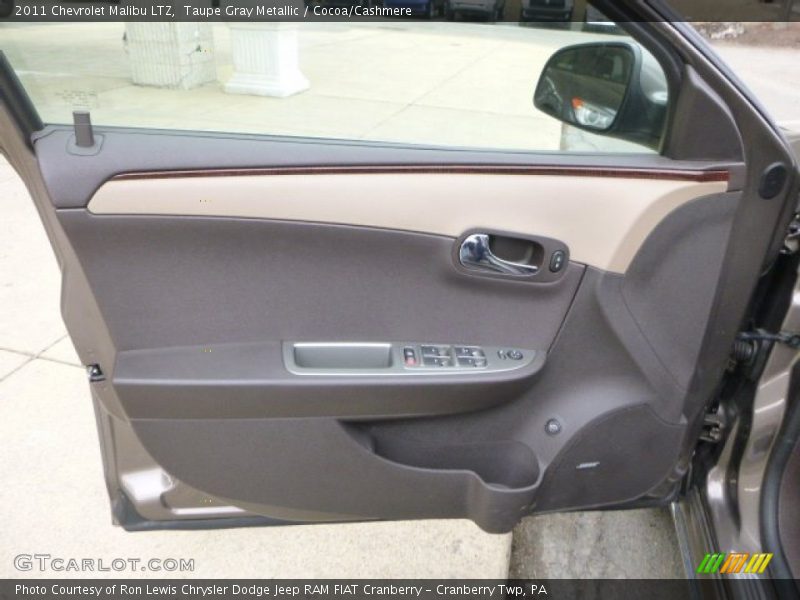 Taupe Gray Metallic / Cocoa/Cashmere 2011 Chevrolet Malibu LTZ