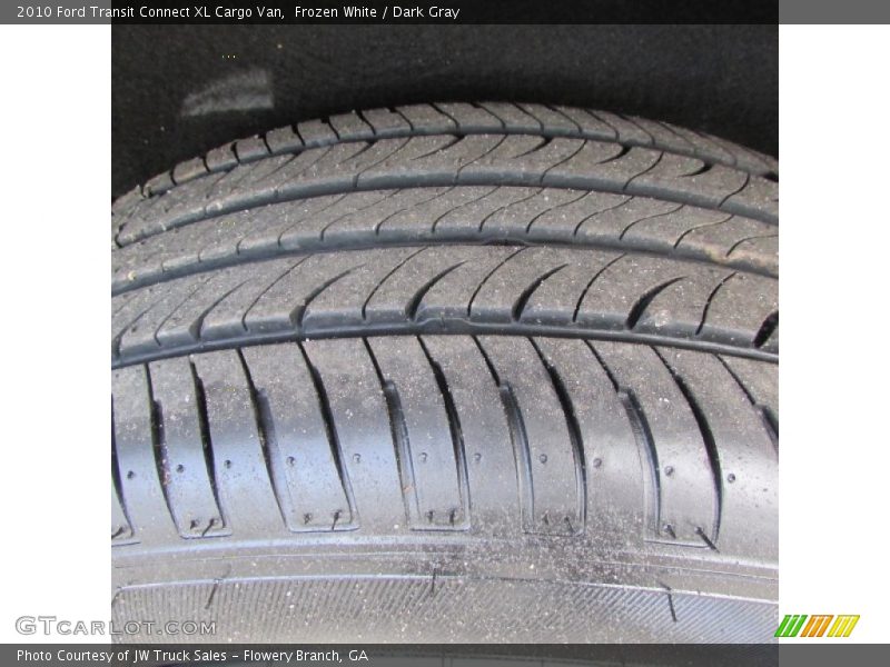 Frozen White / Dark Gray 2010 Ford Transit Connect XL Cargo Van