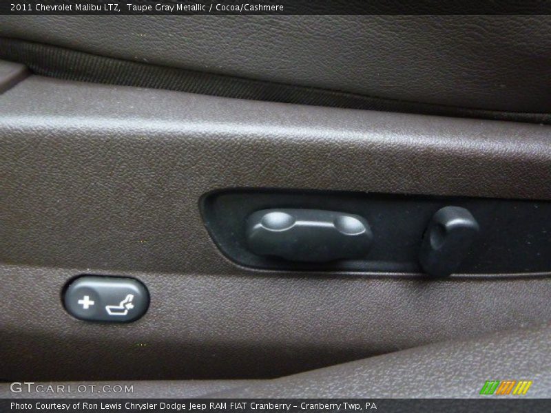 Taupe Gray Metallic / Cocoa/Cashmere 2011 Chevrolet Malibu LTZ
