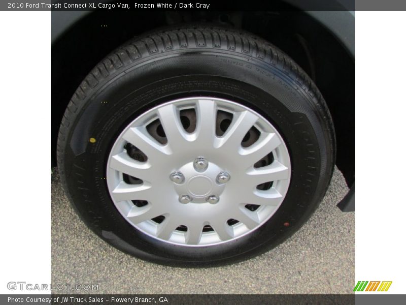 Frozen White / Dark Gray 2010 Ford Transit Connect XL Cargo Van