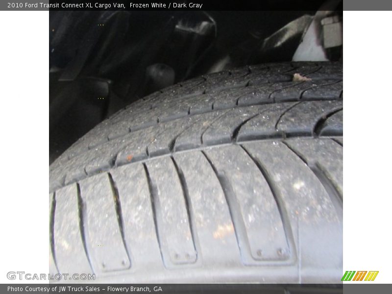 Frozen White / Dark Gray 2010 Ford Transit Connect XL Cargo Van