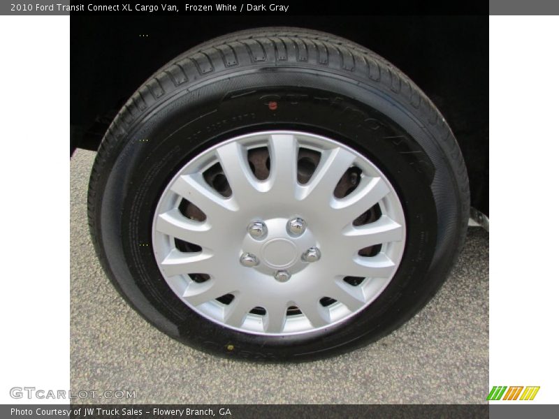 Frozen White / Dark Gray 2010 Ford Transit Connect XL Cargo Van