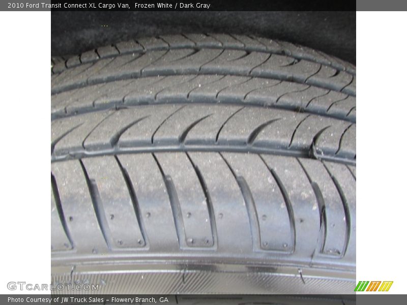 Frozen White / Dark Gray 2010 Ford Transit Connect XL Cargo Van