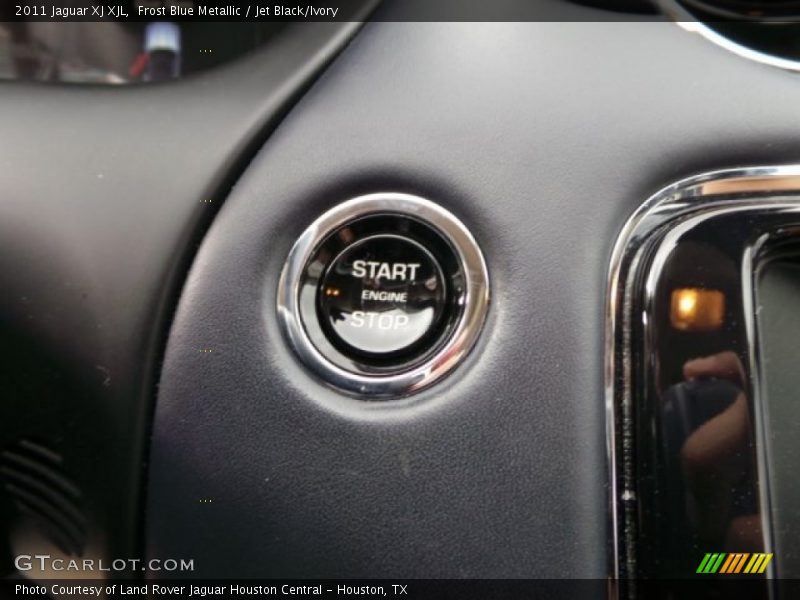 Frost Blue Metallic / Jet Black/Ivory 2011 Jaguar XJ XJL