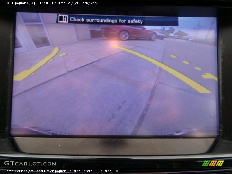 Frost Blue Metallic / Jet Black/Ivory 2011 Jaguar XJ XJL