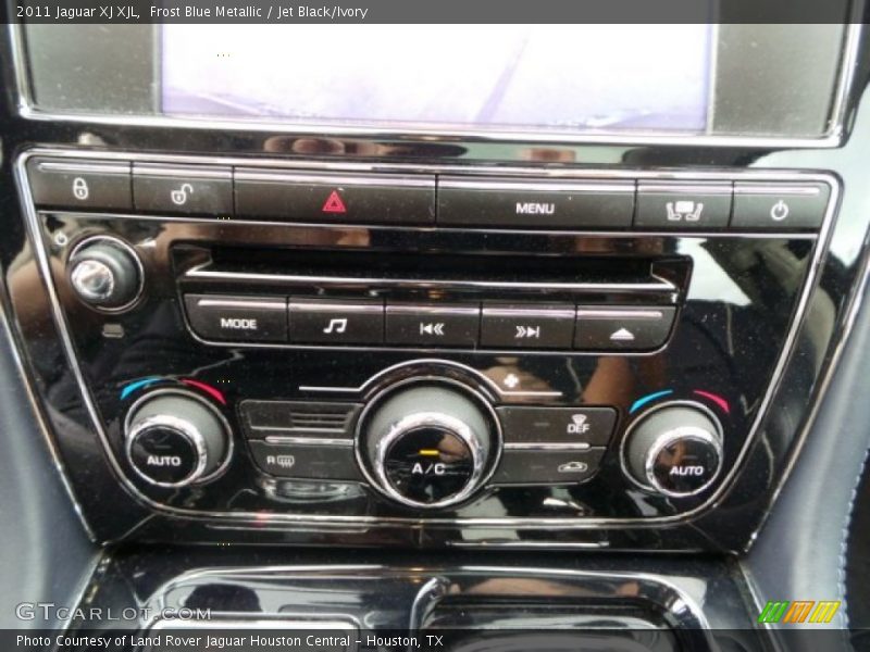 Frost Blue Metallic / Jet Black/Ivory 2011 Jaguar XJ XJL