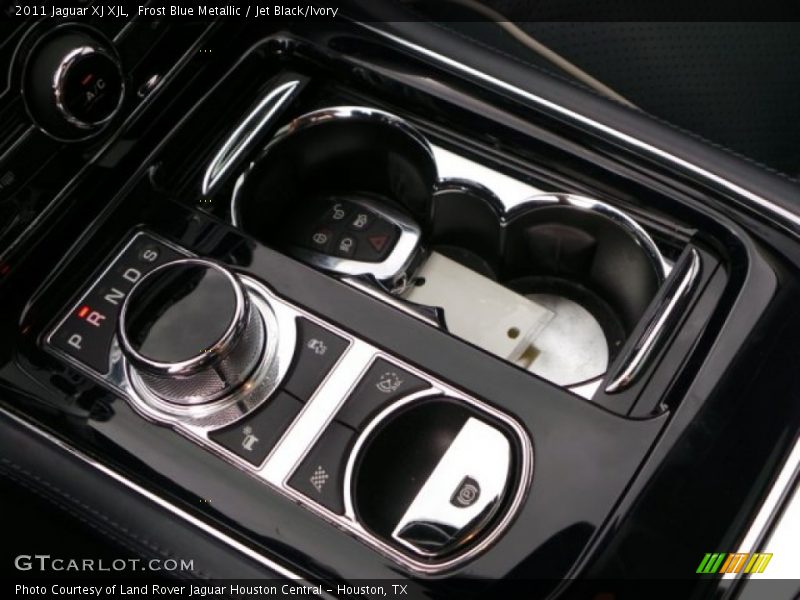 Frost Blue Metallic / Jet Black/Ivory 2011 Jaguar XJ XJL