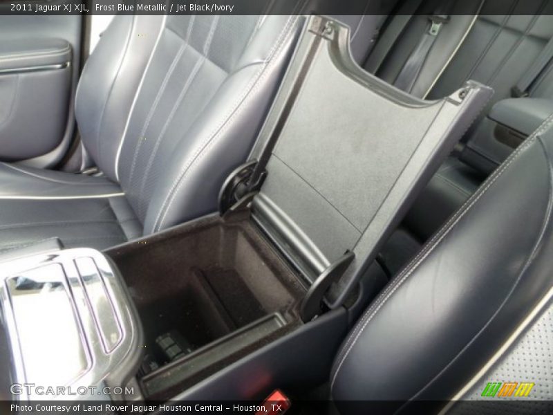 Frost Blue Metallic / Jet Black/Ivory 2011 Jaguar XJ XJL