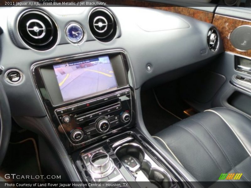 Frost Blue Metallic / Jet Black/Ivory 2011 Jaguar XJ XJL