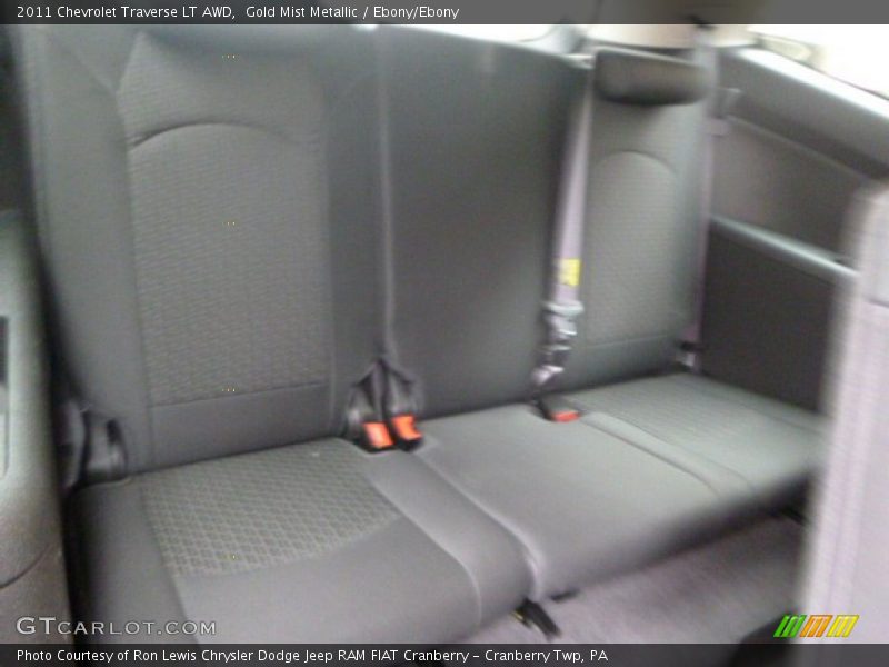 Gold Mist Metallic / Ebony/Ebony 2011 Chevrolet Traverse LT AWD