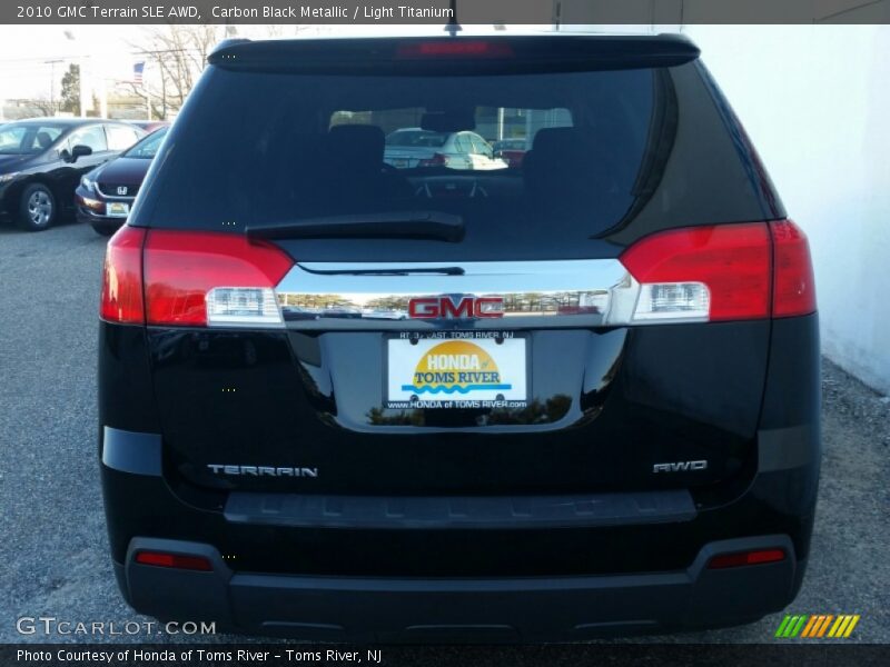 Carbon Black Metallic / Light Titanium 2010 GMC Terrain SLE AWD