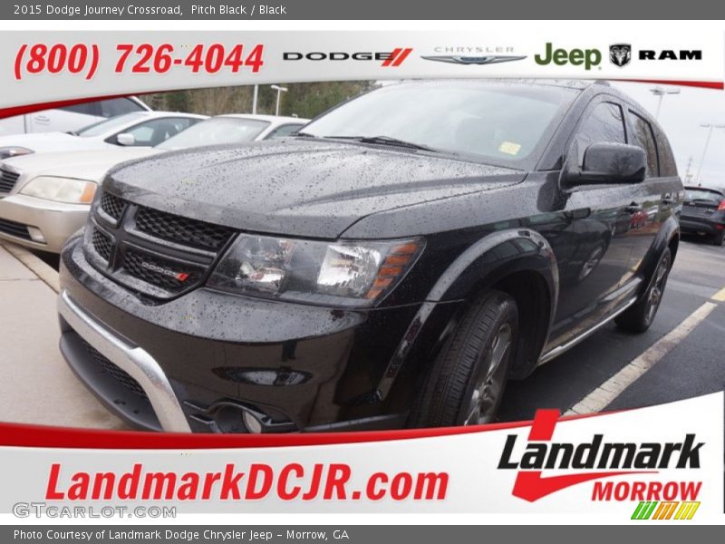 Pitch Black / Black 2015 Dodge Journey Crossroad