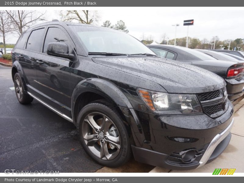 Pitch Black / Black 2015 Dodge Journey Crossroad