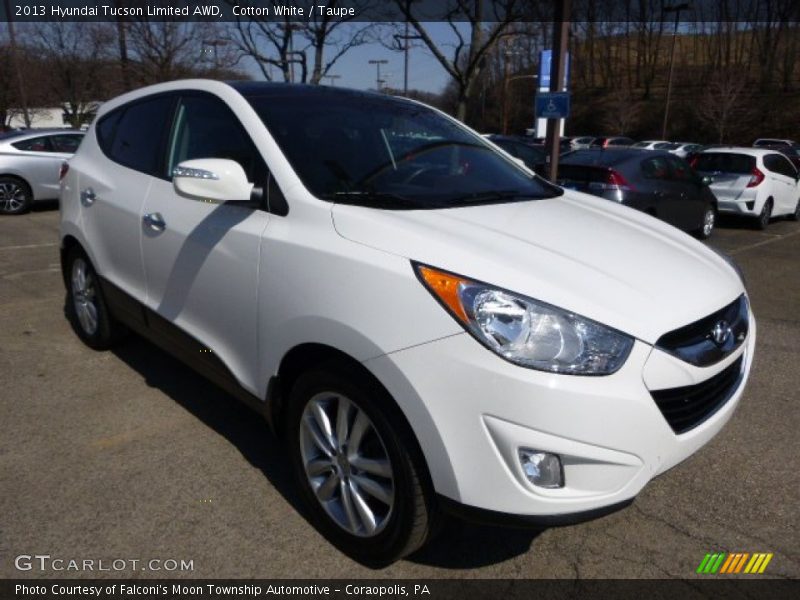 Front 3/4 View of 2013 Tucson Limited AWD