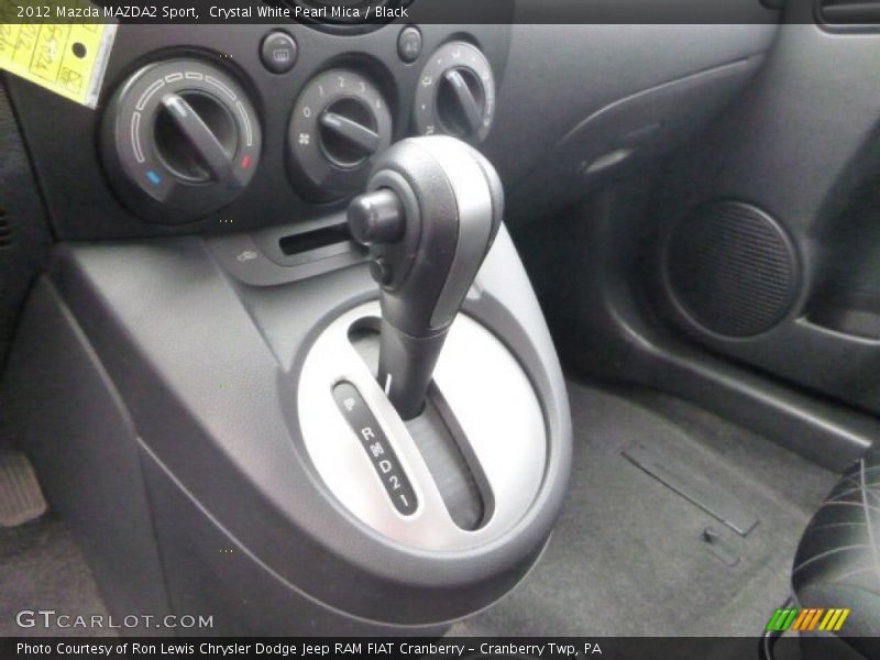 Crystal White Pearl Mica / Black 2012 Mazda MAZDA2 Sport