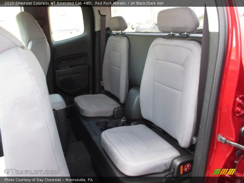 Rear Seat of 2015 Colorado WT Extended Cab 4WD
