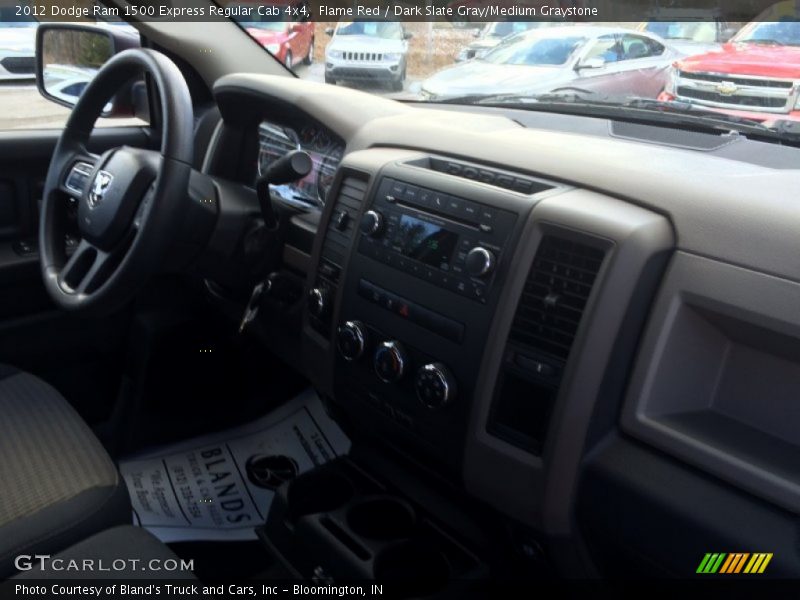 Flame Red / Dark Slate Gray/Medium Graystone 2012 Dodge Ram 1500 Express Regular Cab 4x4