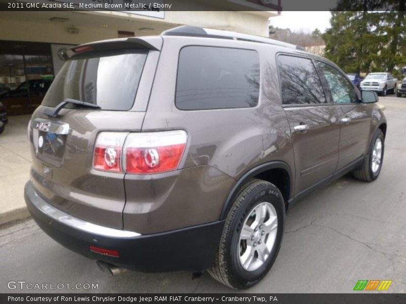 Medium Brown Metallic / Ebony 2011 GMC Acadia SLE