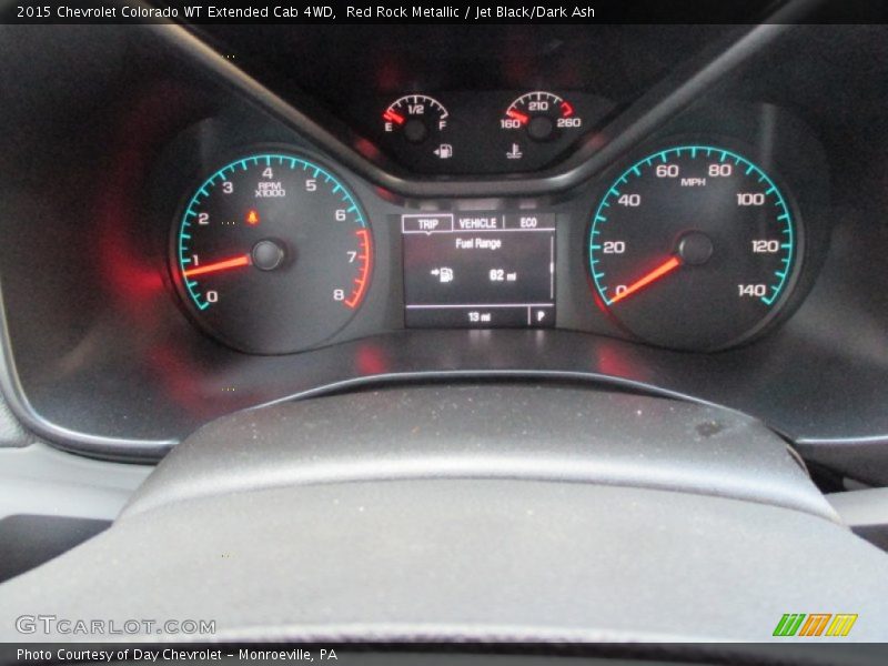  2015 Colorado WT Extended Cab 4WD WT Extended Cab 4WD Gauges