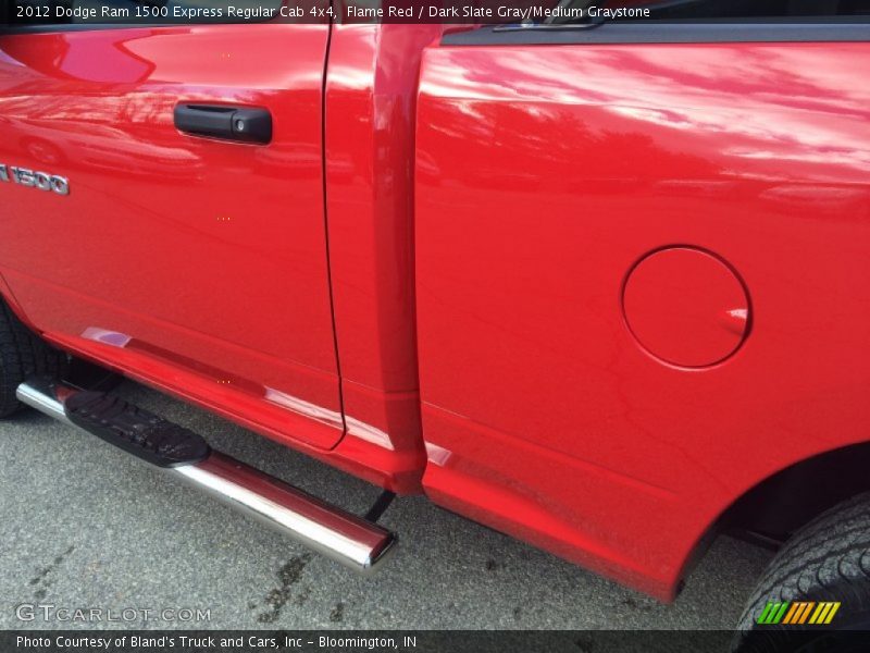 Flame Red / Dark Slate Gray/Medium Graystone 2012 Dodge Ram 1500 Express Regular Cab 4x4