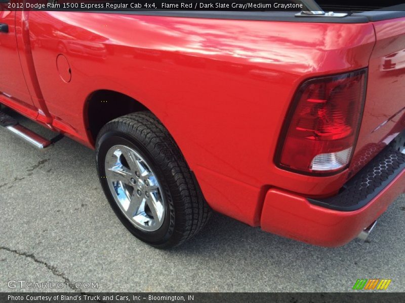 Flame Red / Dark Slate Gray/Medium Graystone 2012 Dodge Ram 1500 Express Regular Cab 4x4