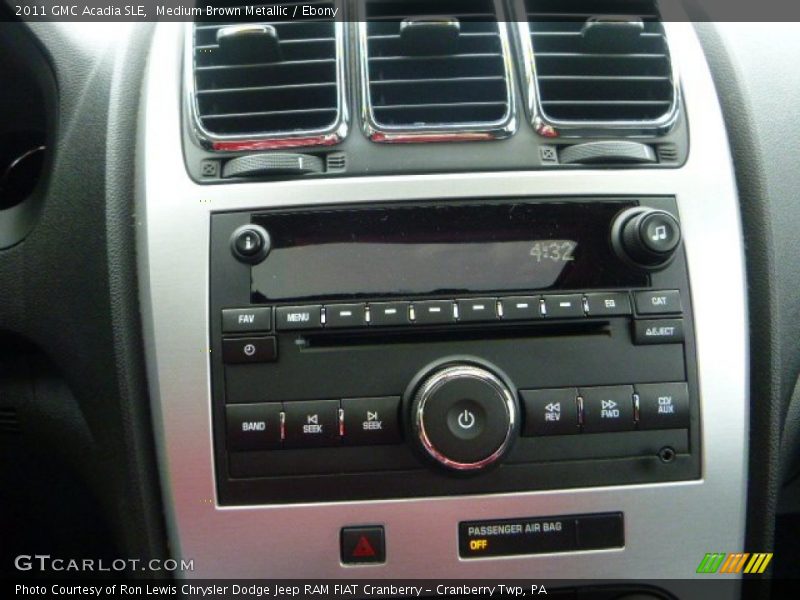 Medium Brown Metallic / Ebony 2011 GMC Acadia SLE