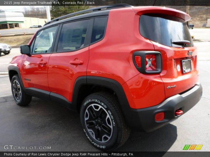 Colorado Red / Black 2015 Jeep Renegade Trailhawk 4x4