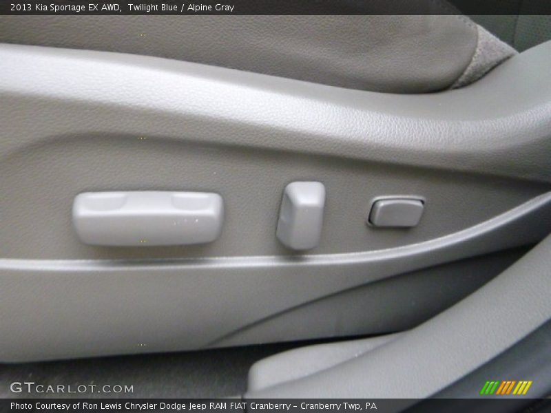 Twilight Blue / Alpine Gray 2013 Kia Sportage EX AWD