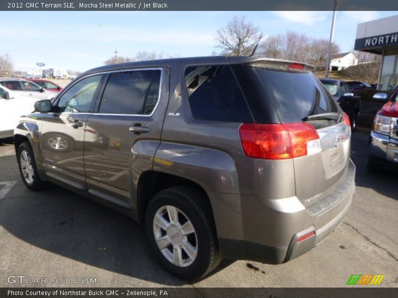 Mocha Steel Metallic / Jet Black 2012 GMC Terrain SLE