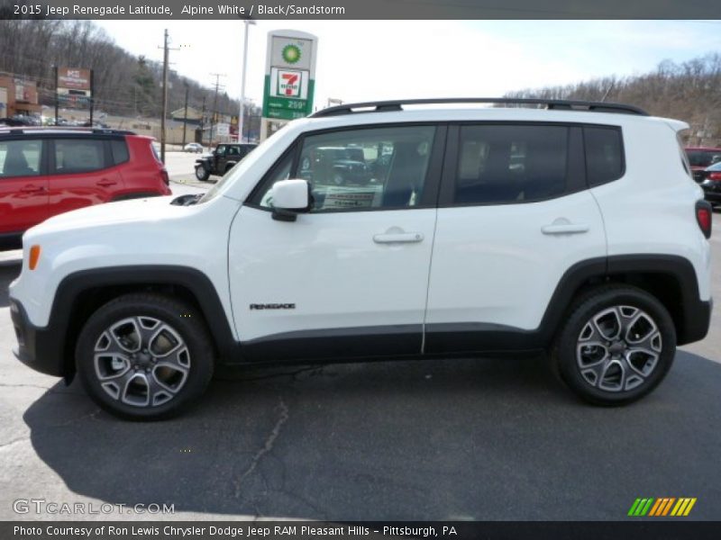  2015 Renegade Latitude Alpine White