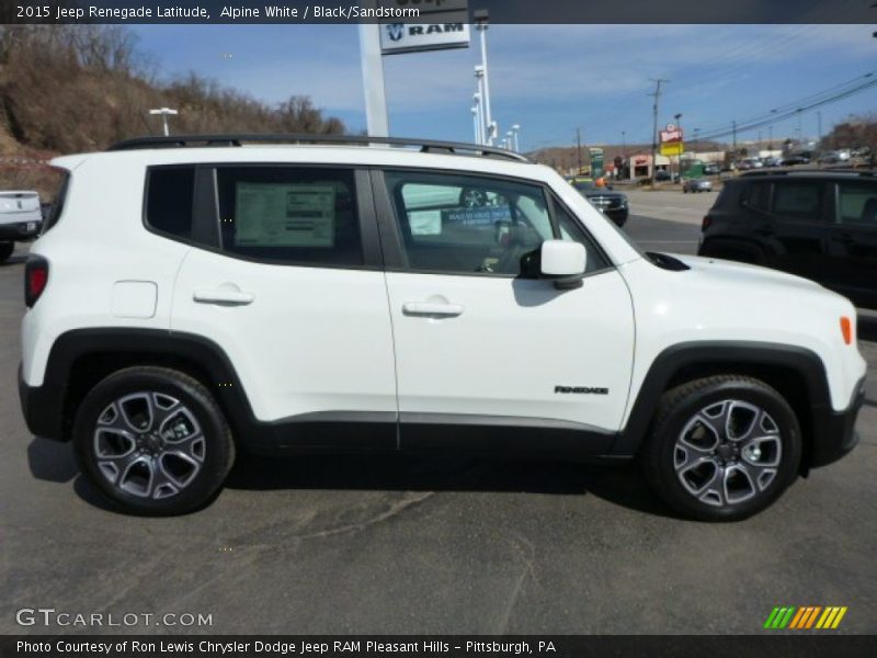  2015 Renegade Latitude Alpine White