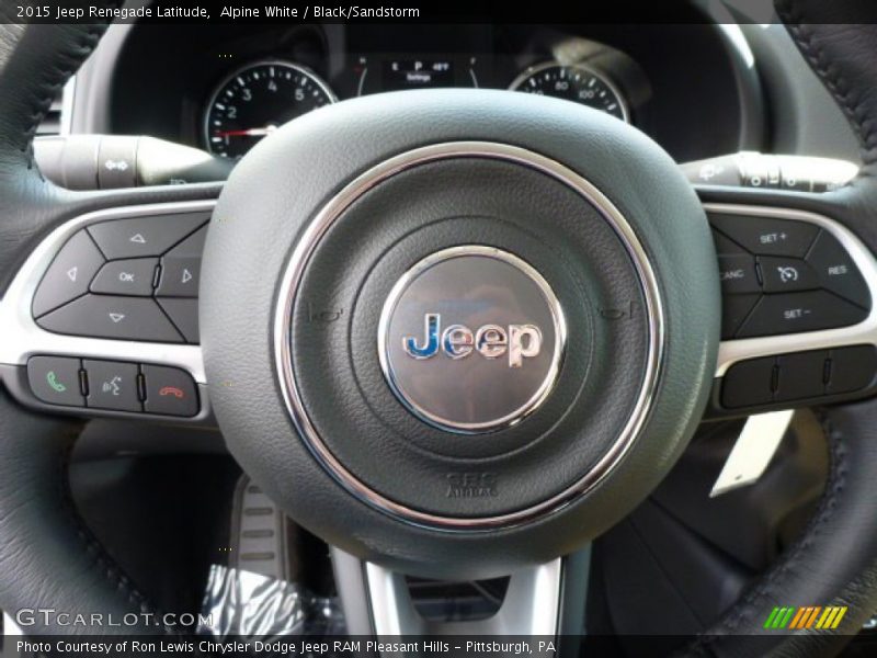 Controls of 2015 Renegade Latitude