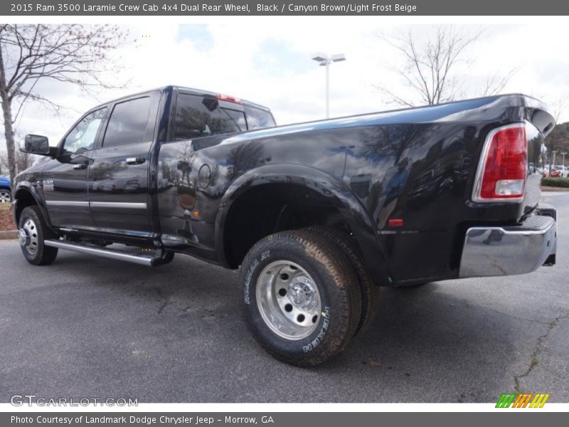  2015 3500 Laramie Crew Cab 4x4 Dual Rear Wheel Black