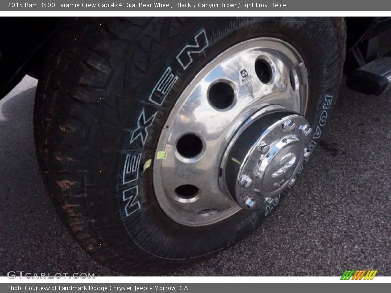  2015 3500 Laramie Crew Cab 4x4 Dual Rear Wheel Wheel
