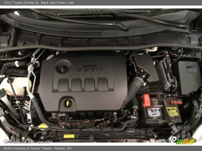  2012 Corolla LE Engine - 1.8 Liter DOHC 16-Valve Dual VVT-i 4 Cylinder