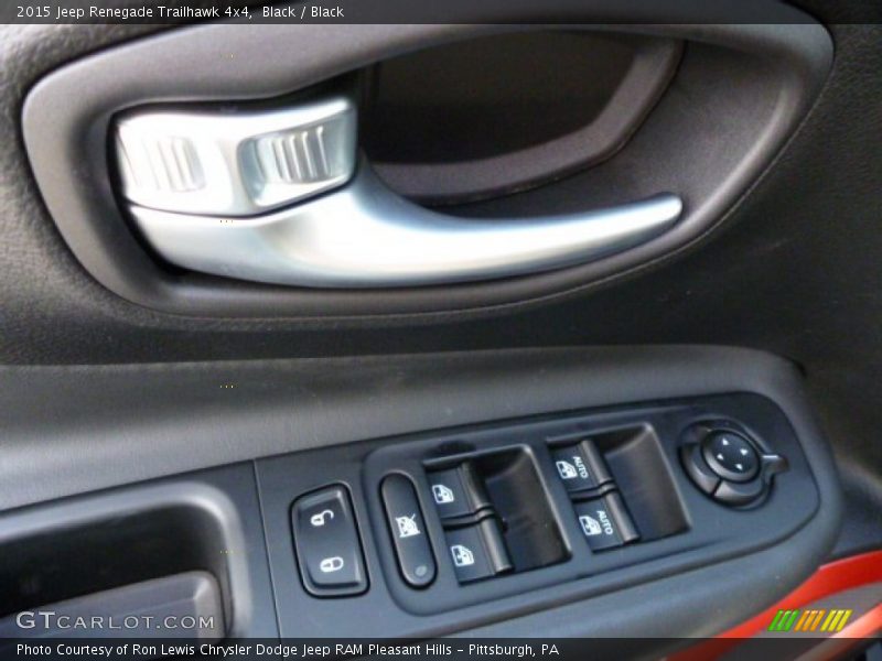 Controls of 2015 Renegade Trailhawk 4x4