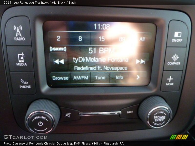 Audio System of 2015 Renegade Trailhawk 4x4
