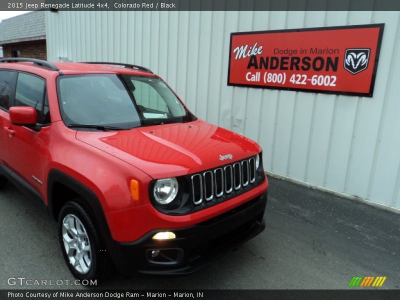 Colorado Red / Black 2015 Jeep Renegade Latitude 4x4