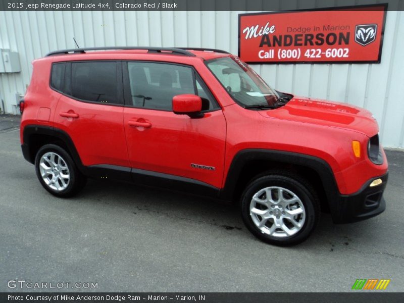 Colorado Red / Black 2015 Jeep Renegade Latitude 4x4