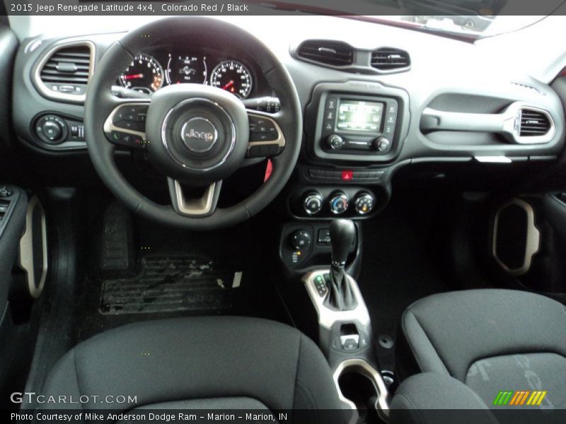 Black Interior - 2015 Renegade Latitude 4x4 