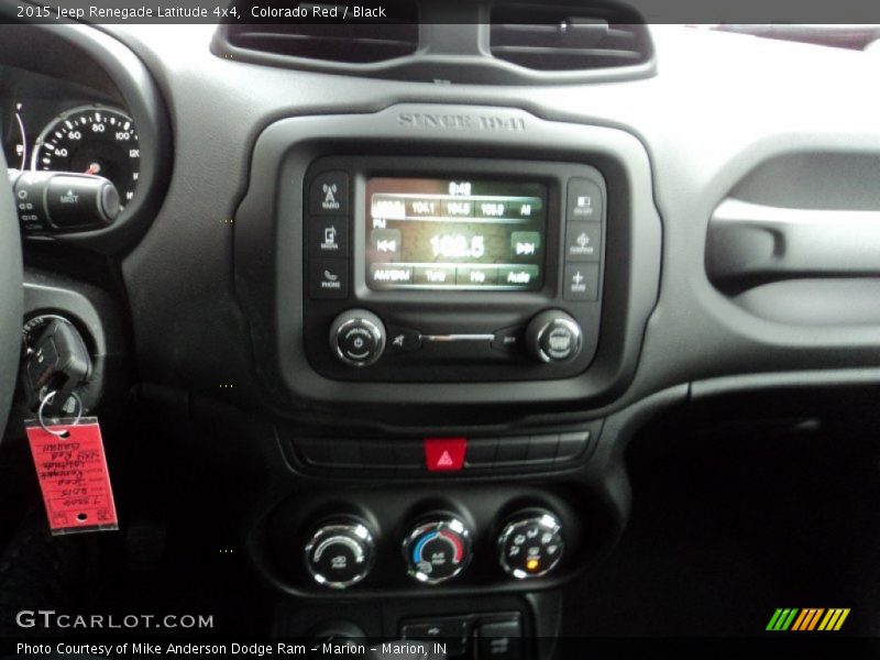 Controls of 2015 Renegade Latitude 4x4