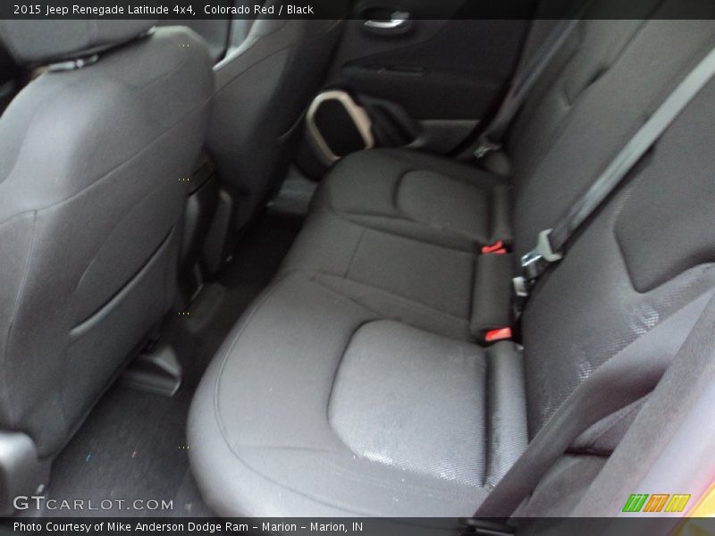 Rear Seat of 2015 Renegade Latitude 4x4