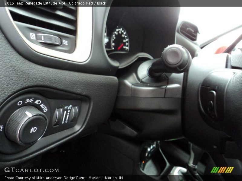 Controls of 2015 Renegade Latitude 4x4