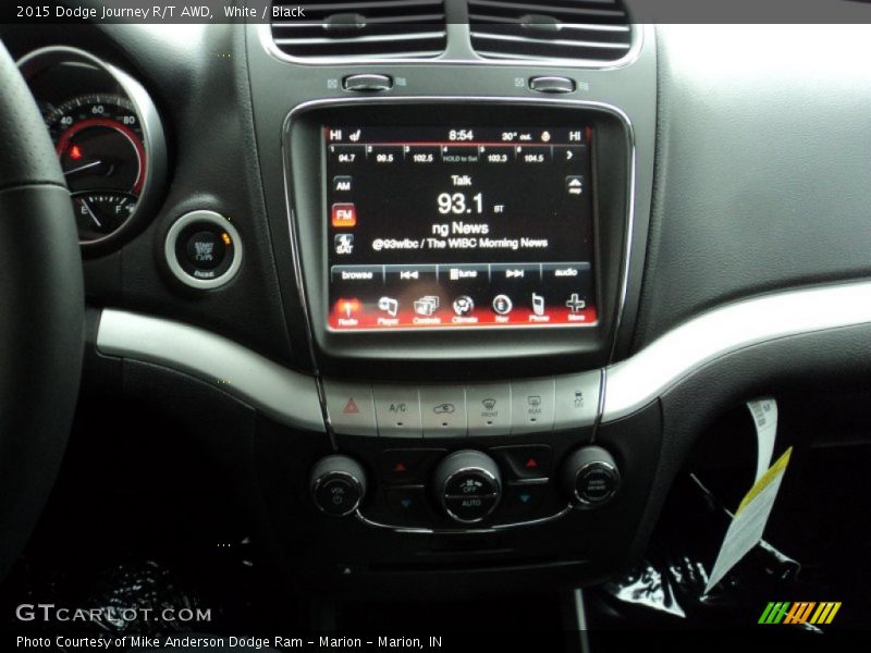White / Black 2015 Dodge Journey R/T AWD