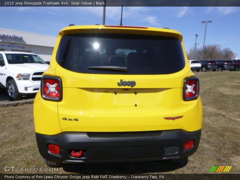 Solar Yellow / Black 2015 Jeep Renegade Trailhawk 4x4