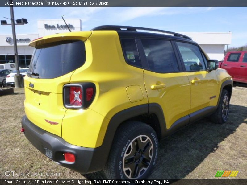 Solar Yellow / Black 2015 Jeep Renegade Trailhawk 4x4